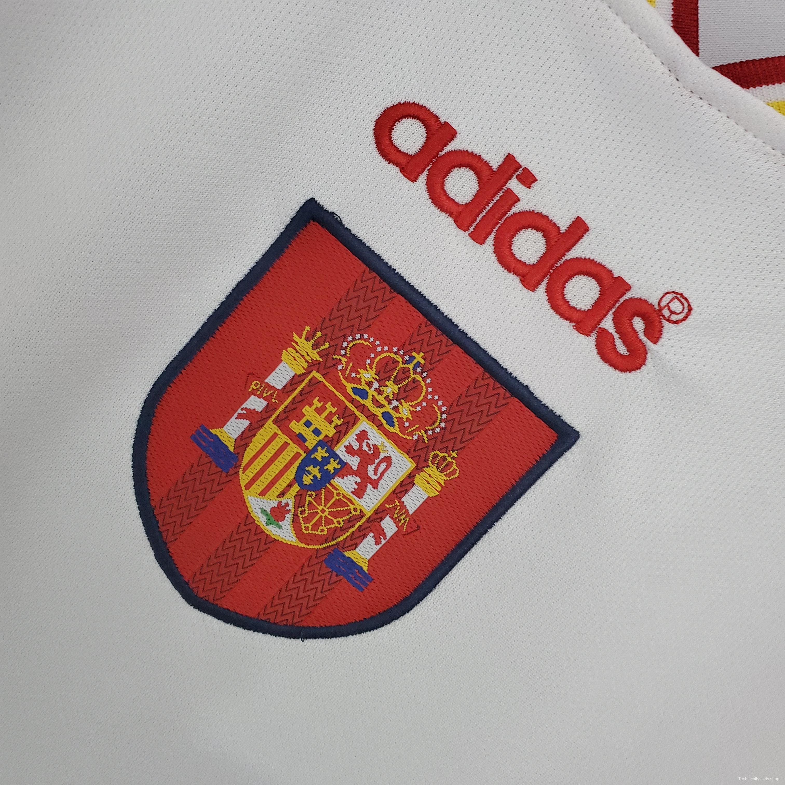 Retro Spain 1996 away Soccer Jersey