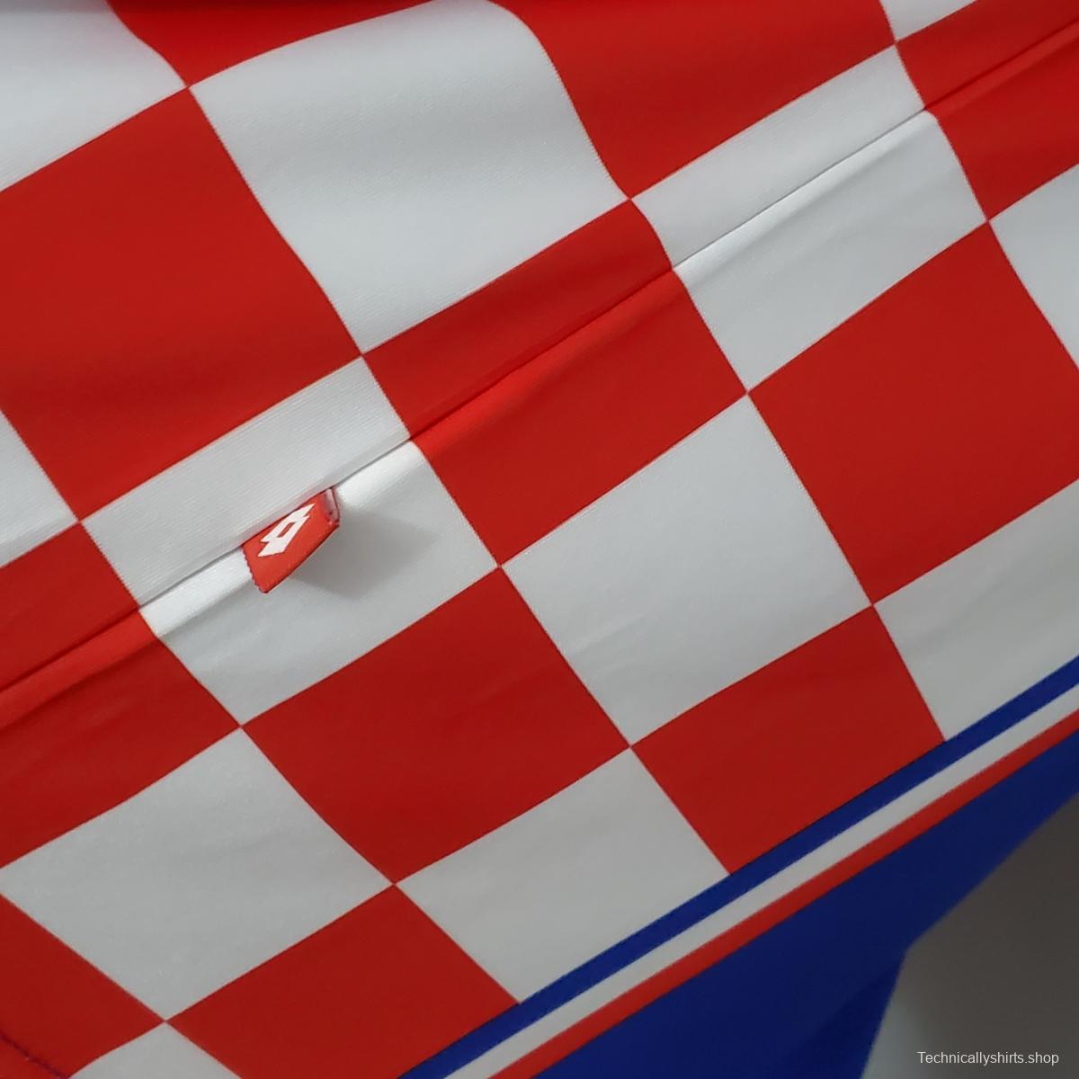 Retro 1998 Croatia home Soccer Jersey