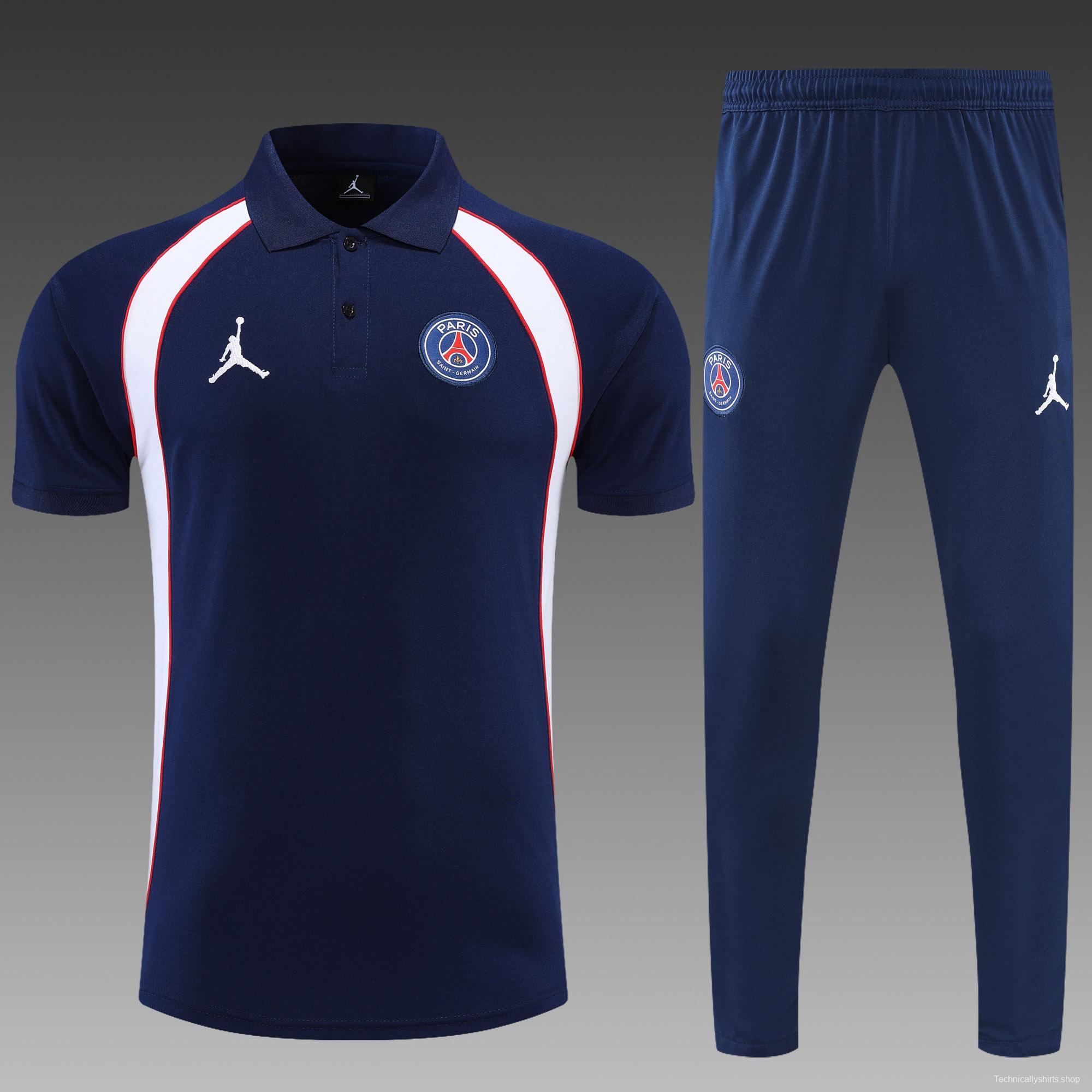 PSG X Jordan POLO kit royal blue (not sold separately)