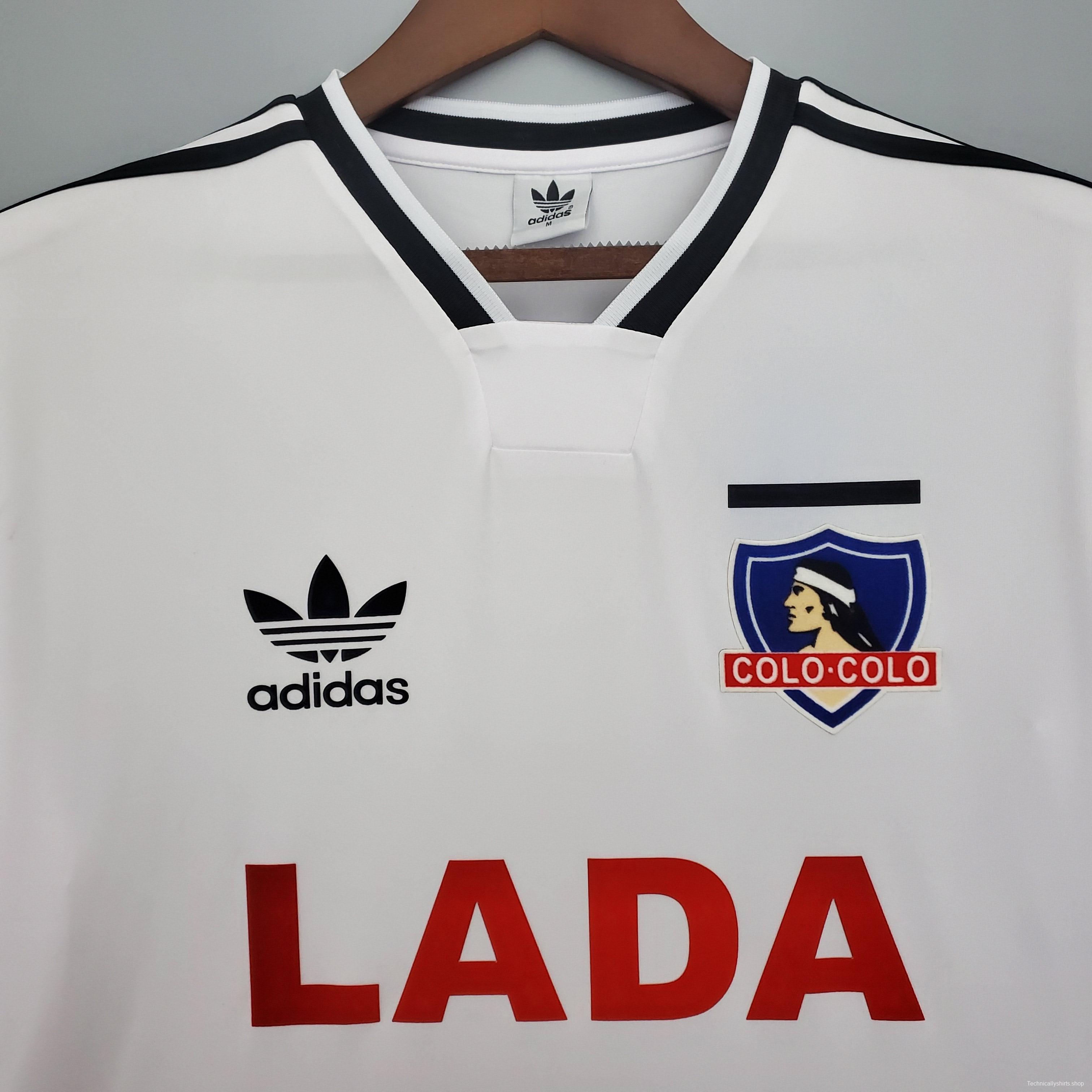 Retro 1991 colo colo home Soccer Jersey