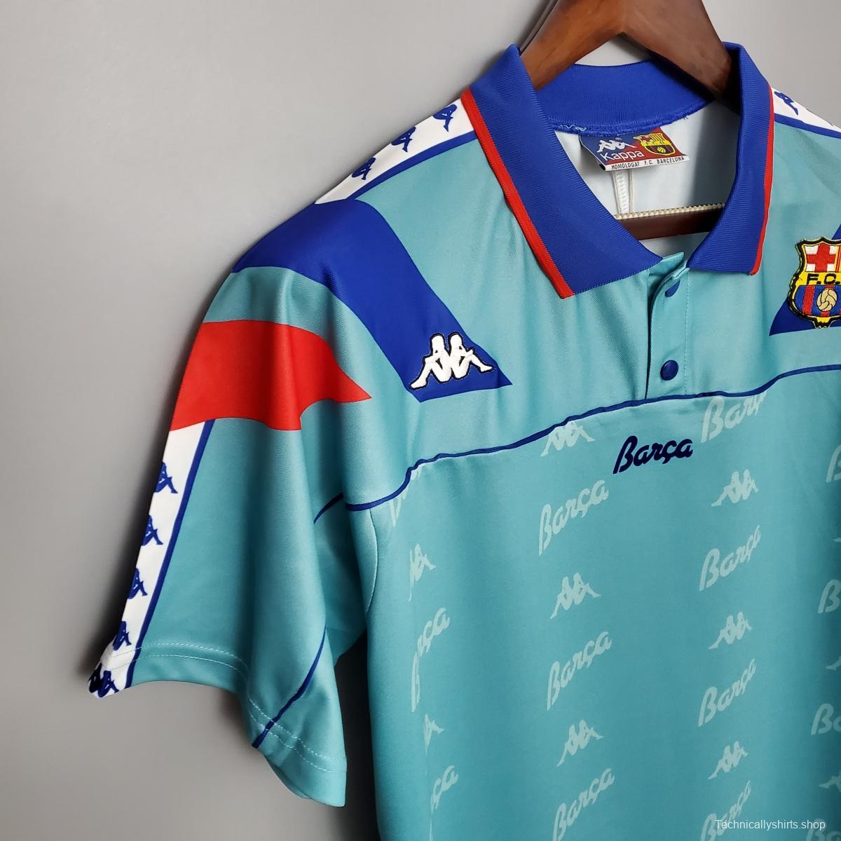 Retro 92/95 Barcelona away Soccer Jersey