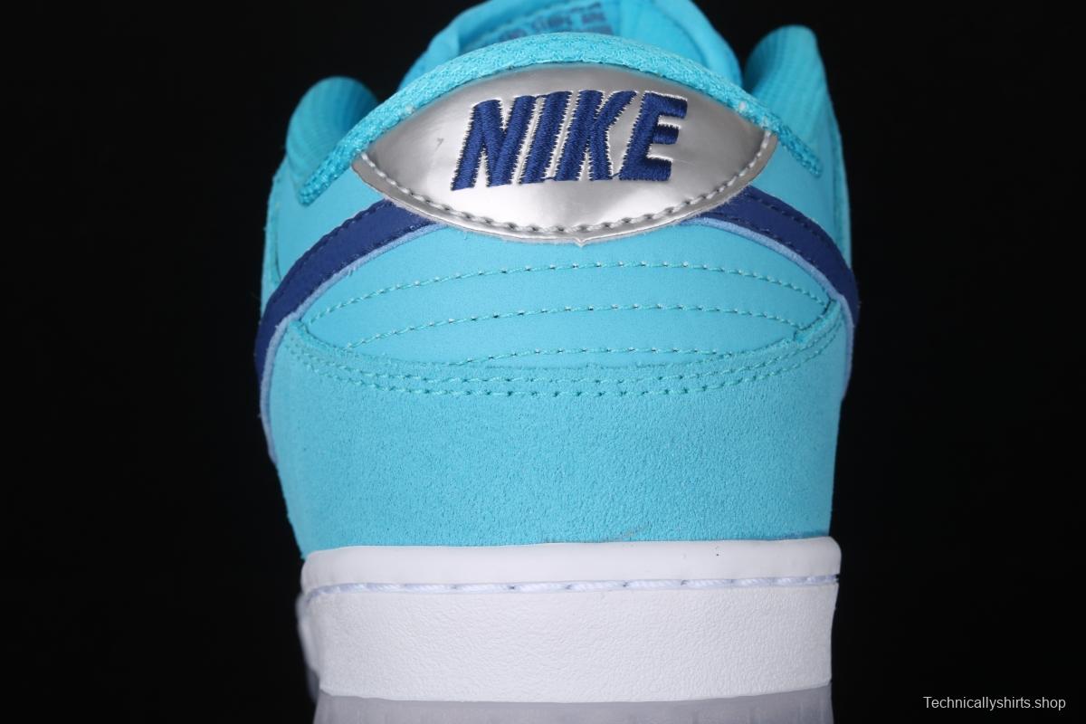 NIKE SB DUNK Low Pro sky blue wool-like low-top casual board shoes BQ6817-400