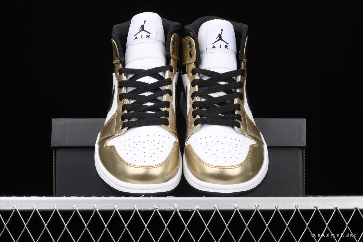 Air Jordan 1 Mid liquid gold DC1419-700