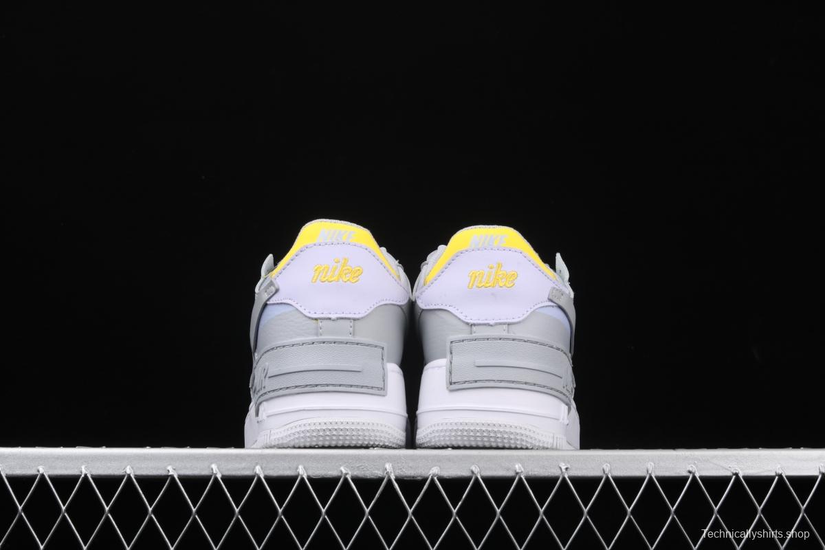 NIKE Air Force 1 ShAdidasow light weight heightened low-top board shoes CI0919-002