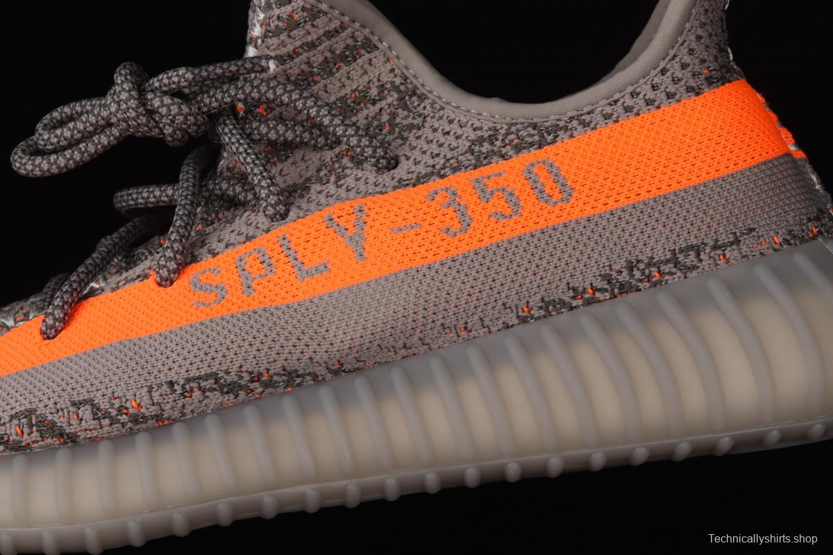 Adidas Yeezy 350 Boost V2 GW1229 Darth Coconut 350 second generation gray orange star BASF Boost original