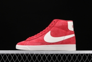 NIKE Blazer Mid Vntg Suede Trail Blazers high-top leisure sports board shoes 917862-602