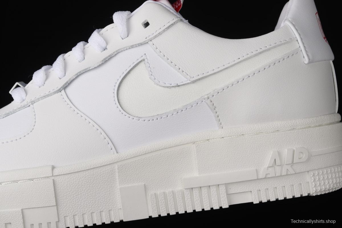 NIKE Air Force 1 Pixel deconstructs Leisure Board shoes with low Top layer DK6649-105