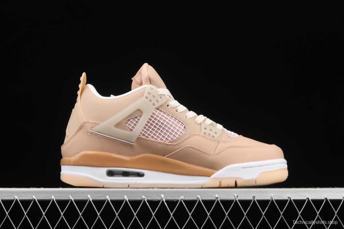 Air Jordan 4 Shimmer khaki light color DJ0675-200