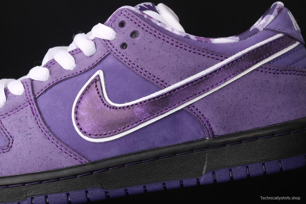 NIKE SB DUNK Low x Concepts co-signed purple lobster low-top shoes BV1310-555