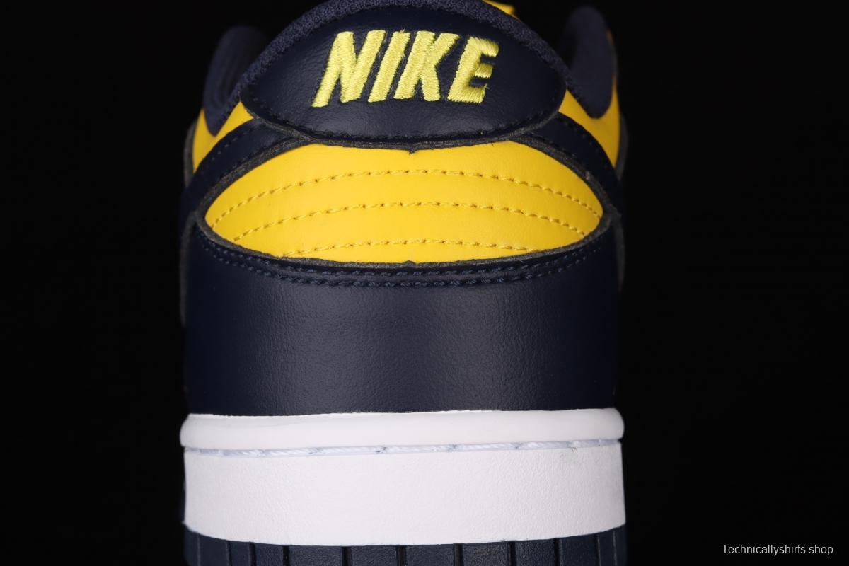 NIKE SB DUNK Low Michigan Michigan color buckle broken backboard fashion casual board shoes DD1391-700