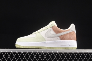 NIKE Air Force 11607 Low light green gray color matching low-top casual board shoes DL5819-618