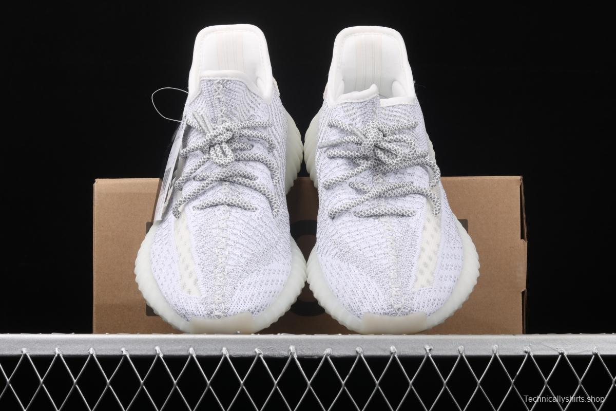 Adidas Yeezy Boost 350 V2 Static EF2367 Darth Coconut 350 second generation hollowed-out silk star BASF popcorn