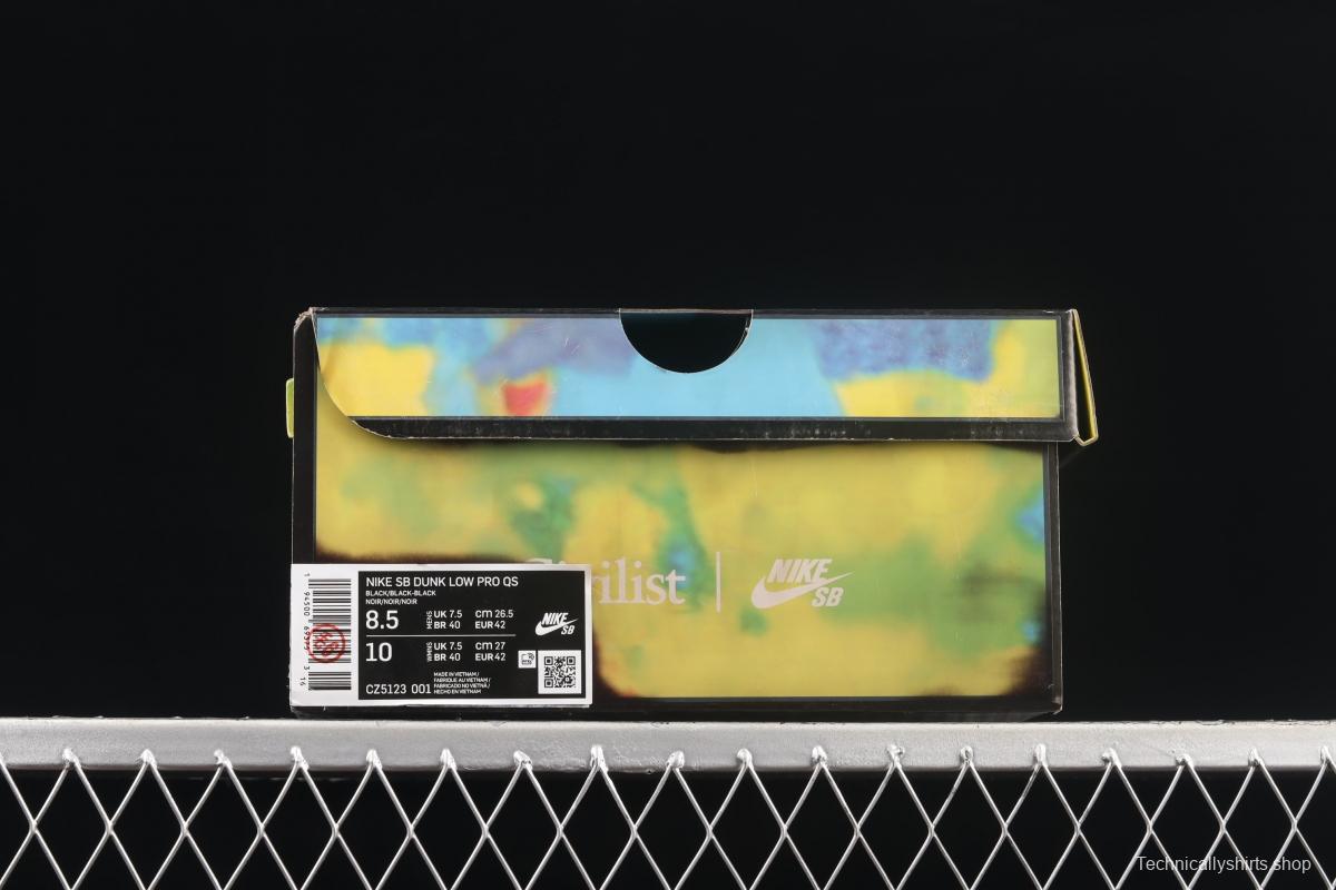 Civilist x NIKE SB DUNK Low thermal imaging dunk series retro low-top leisure sports skateboard shoes CZ5123-001