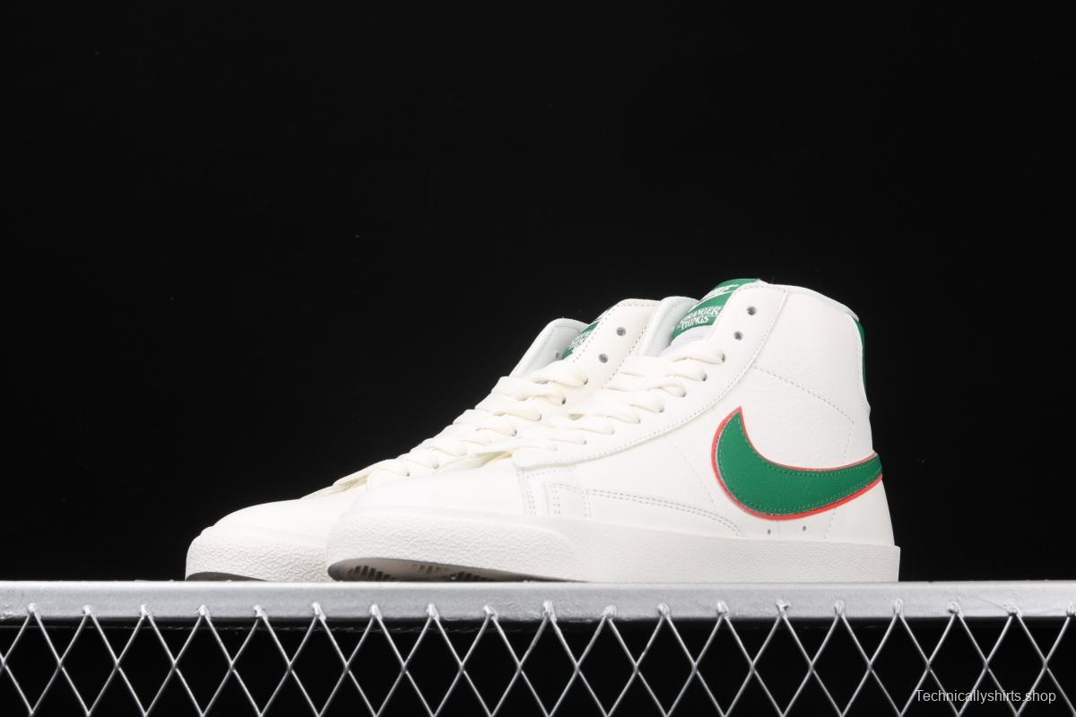 Stranger Things x NIKE Blazer Mid QS HH strange things co-name trailblazer casual board shoes CJ6101-001