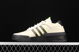 Adidas Rivalry RM Low Boost EF6445 striped casual shoes with thick soles