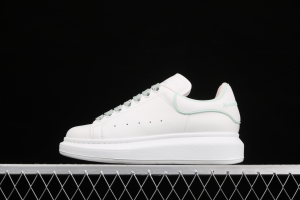 Alexander McQueen White and Green drop Molding