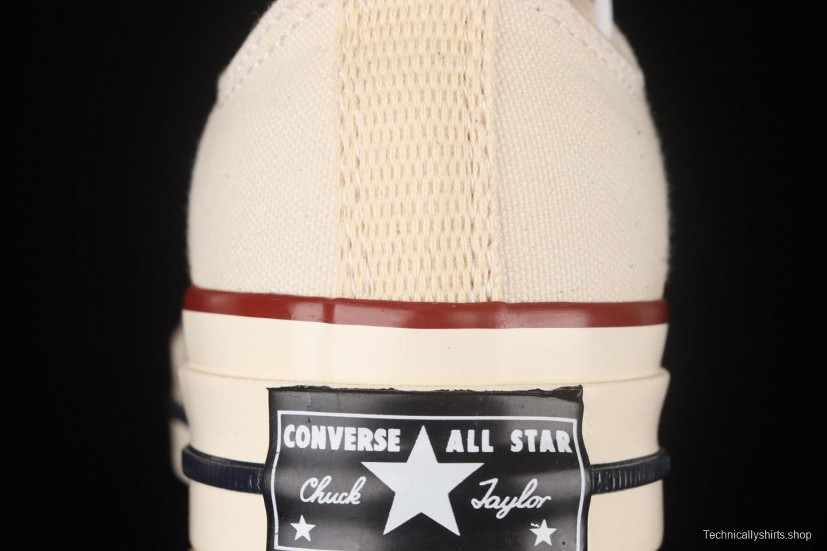 Converse 1970's evergreen low-top vulcanized casual board shoes 162062C