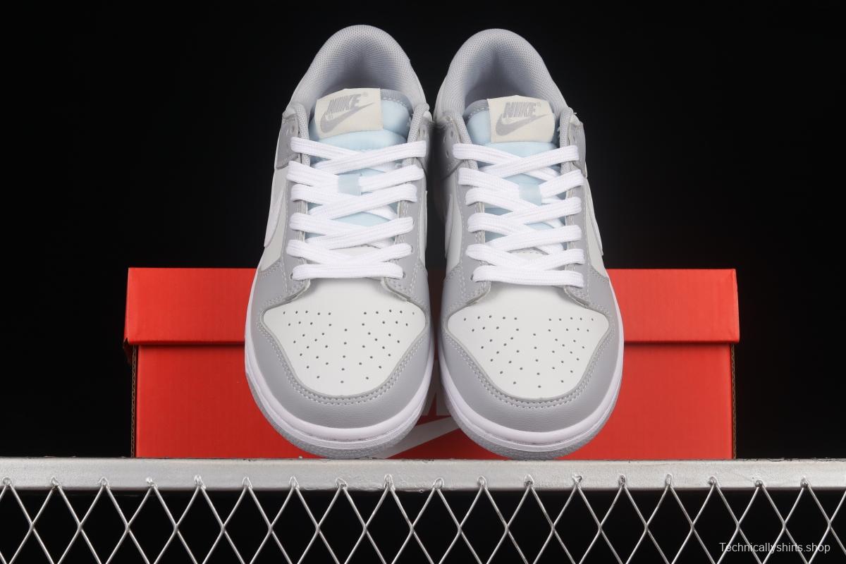 NIKE DUNK Low Retro Grey White Cool Grey Color Matching SB Buckle Rebounds Fashion Casual Sneakers DJ6188-001