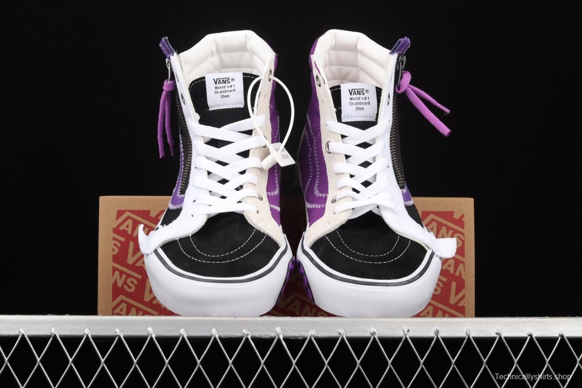 Vans SK8-Hi Reissue Ca Vance deconstructs and splices VN0A3WM15F5 of high-top vulcanized shoes