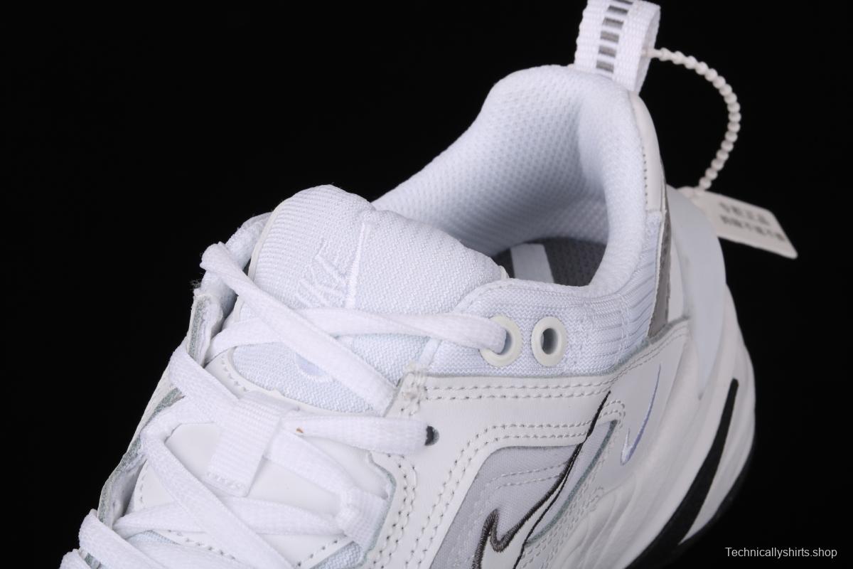 NIKE M2K Tekno white and gray color retro sports daddy shoes BQ3378-100