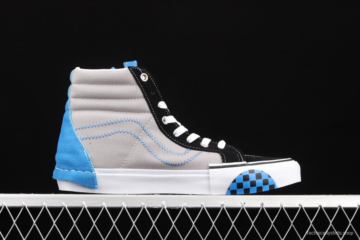 Vans SK8-Hi Reissue Ca Vance deconstructs and splices VN0A3WM15FC of high-top vulcanized shoes