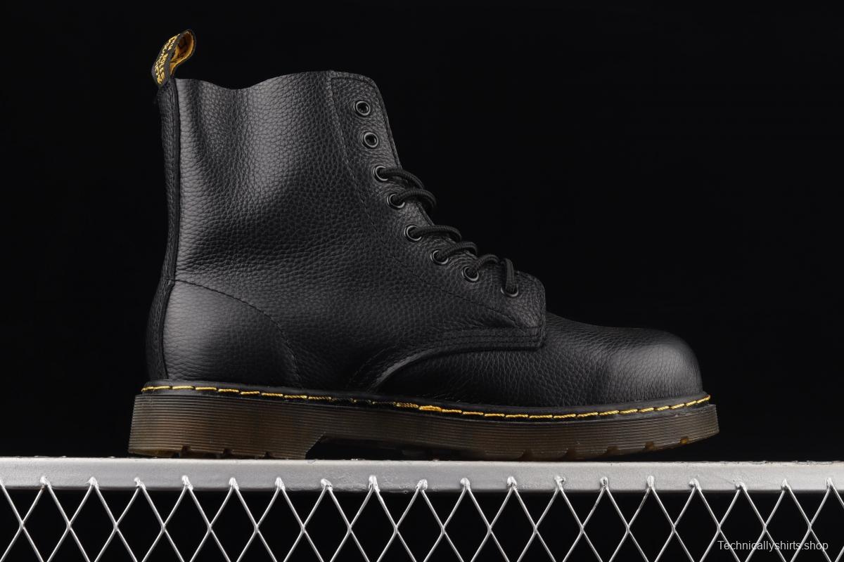 Dr.martens Martin Boot 1460 Series Litchi pattern soft Leather Gao Bang R11822206