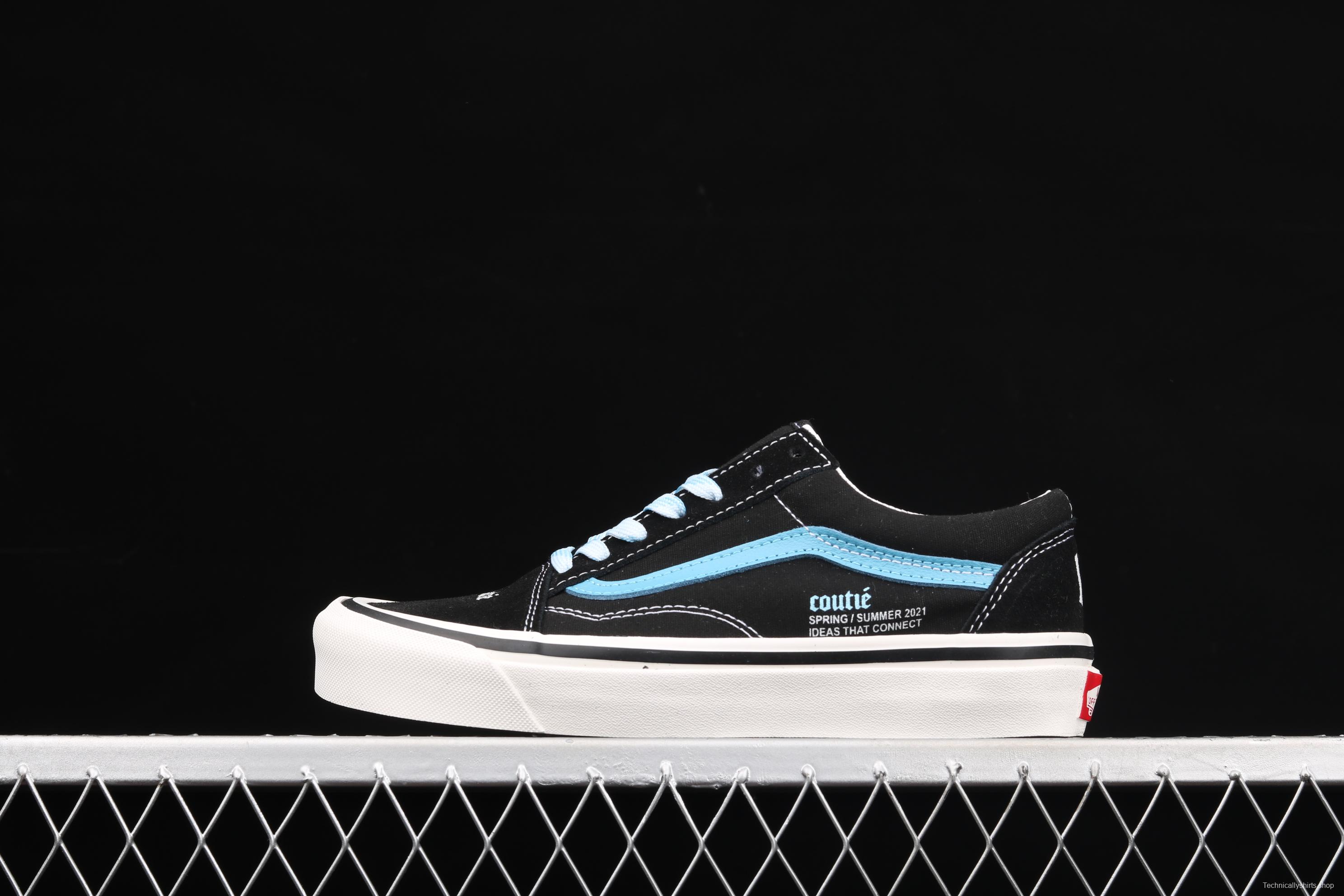 Vans couti é Old Skool 36 DX Old C Logo # 4 2021 blockbuster customized VN0A4BV76FX