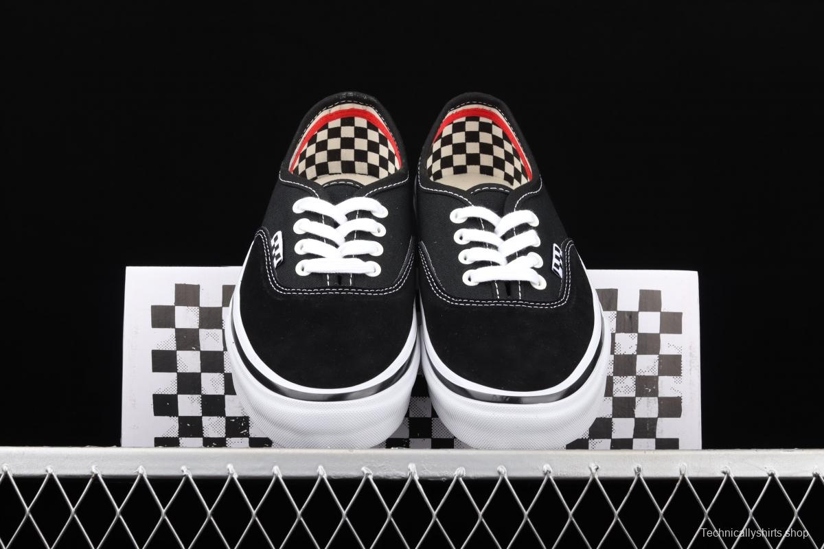 Vans Skate Authentic series classic black and white low-top casual board shoes VN0A5FC8Y28