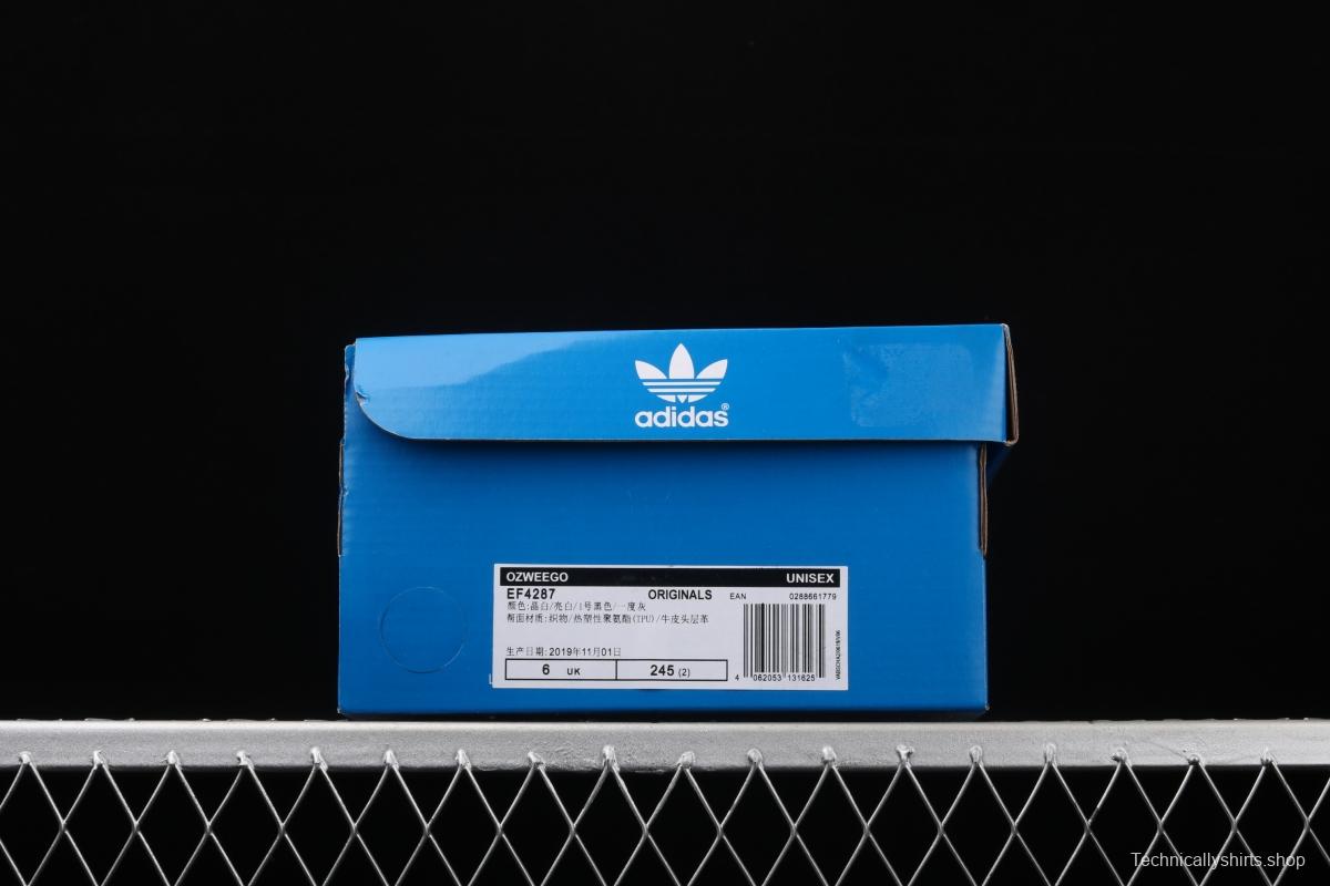 Adidas Originals Ozweego EF4287 Darth clover retro 3M reflective breathable running shoes