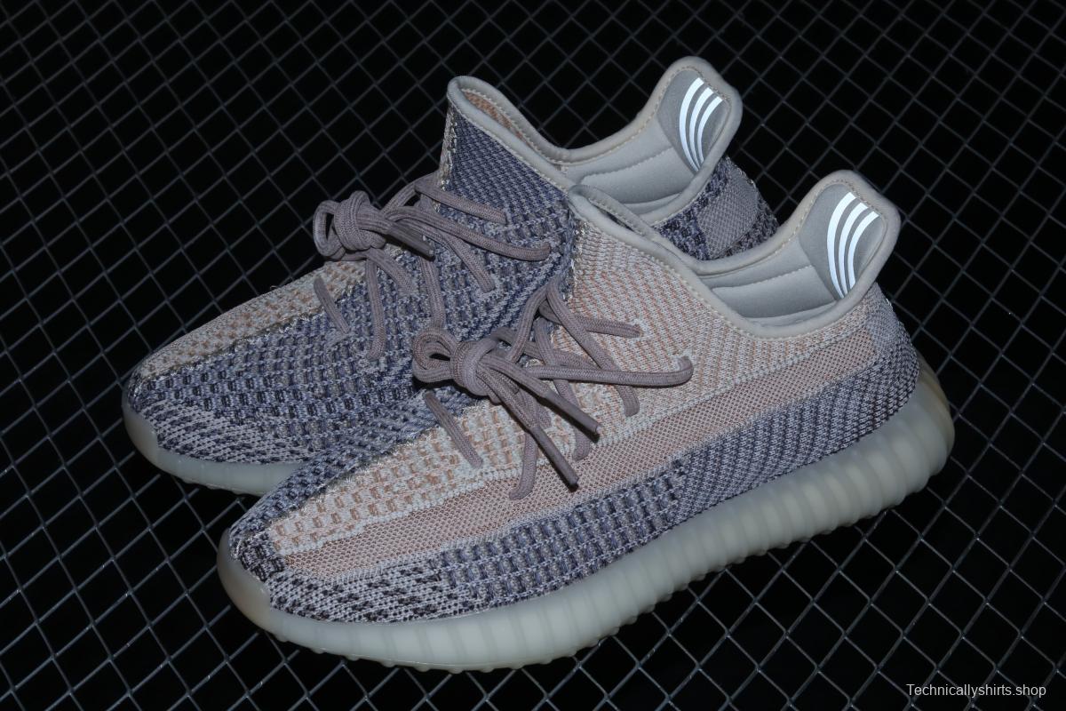 Adidas Yeezy 350 Boost V2 Ash Pear GY7658 Darth Coconut 350 second Generation hollowed-out Grey Pearl Color BASF Boost original