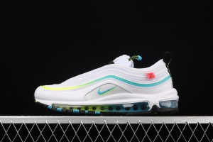 NIKE Air Max 97 2020 New Environmental Earth themed half-palm Air cushion running shoes CZ5607-2020