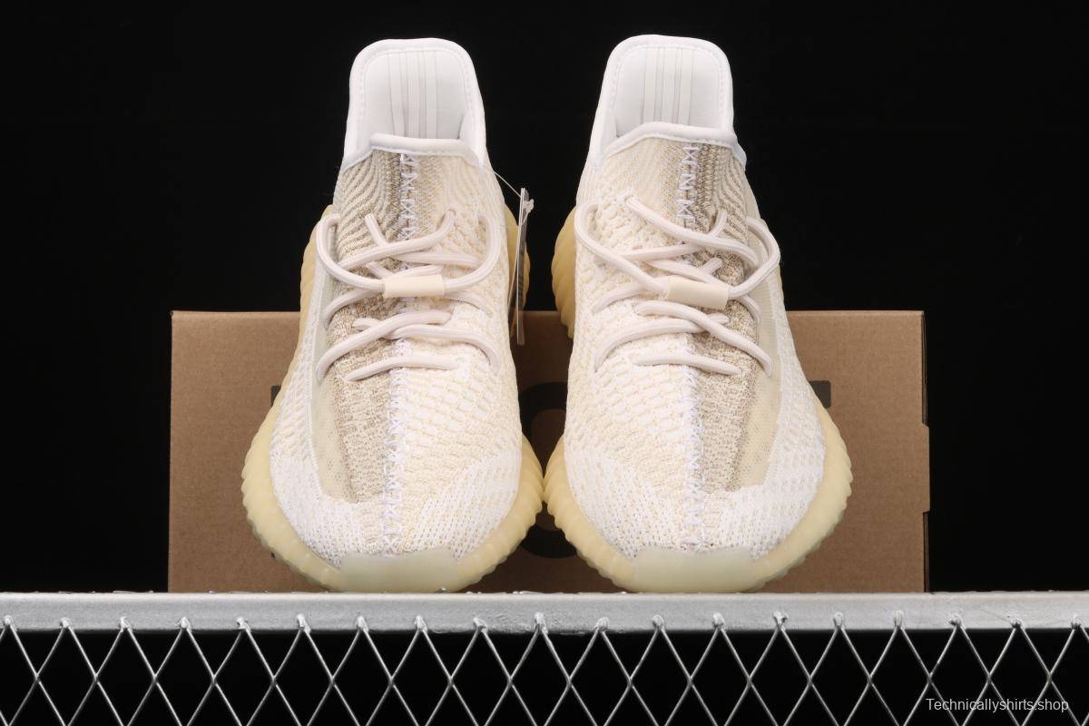 Adidas Yeezy Boost 350 V2 FZ5246 Darth Coconut 350 second generation new oxidized swan splicing full sky star color match BASF Boost original