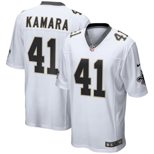 Men's Alvin Kamara White Player Limited Team Jersey