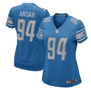 Women's Ziggy Ansah Blue 2017 Player Limited Team Jersey