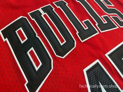 Men's Michael Jordan Red Retro Classic Team Jersey