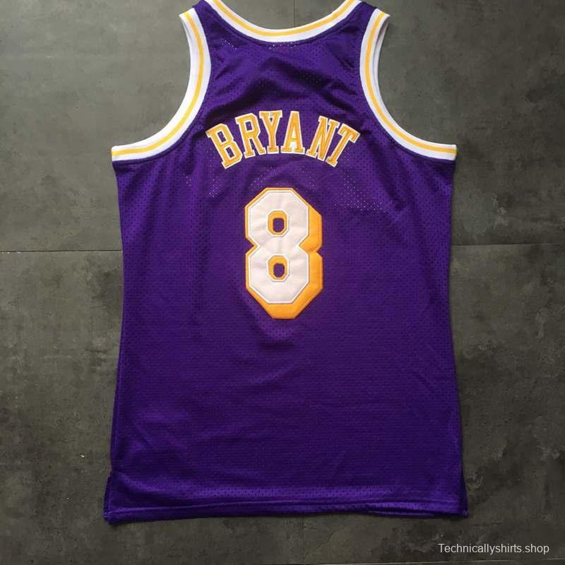 Men's Kobe Bryant Purple Retro Classic Team Jersey