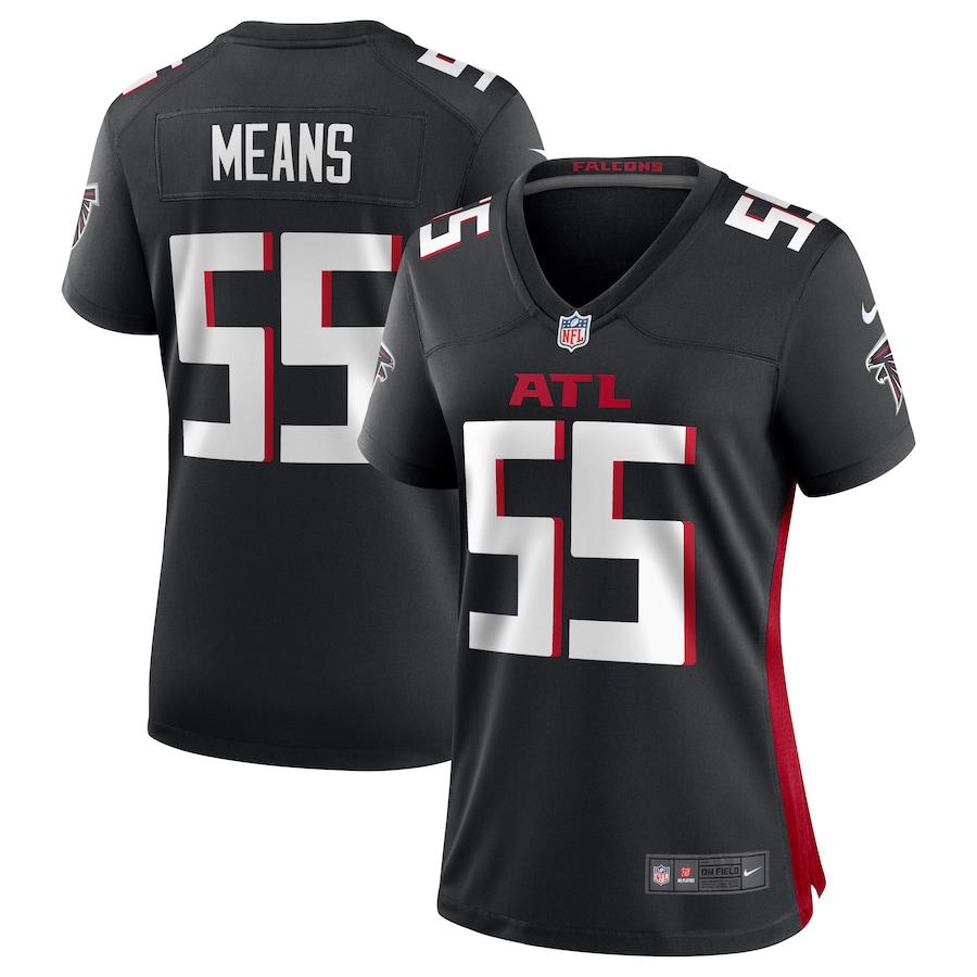 Women's Steven Means Black Player Limited Team Jersey