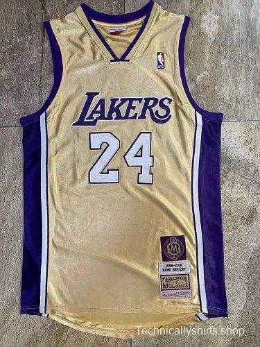 Men's Kobe Bryant Golden Retro Classic Team Jersey