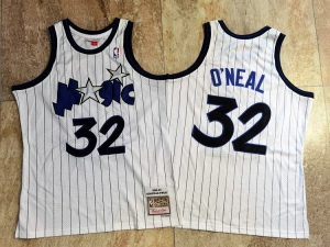 Men's Shaquille O'Neal White Retro Classic Team Jersey