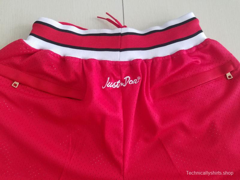 Chicago 1997-98 Throwback Classics Basketball Team Shorts