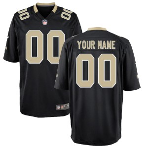 Youth Black Custom Game Team Jersey