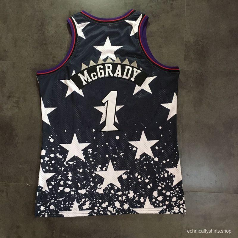 Men's Tracy McGrady Black Retro Classic Team Jersey