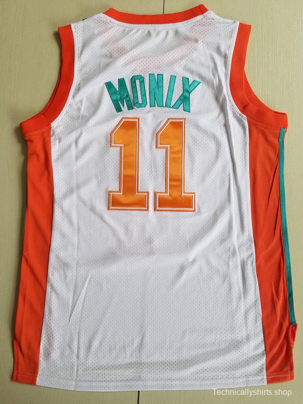 Flint Tropics 11 Ed Monix Basketball Jersey Semi Pro Team