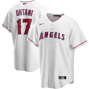 Men's Shohei Ohtani White Home 2020 Player Team Jersey