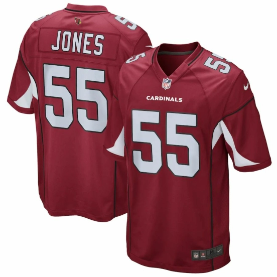 Men's Chandler Jones Cardinal Player Limited Team Jersey
