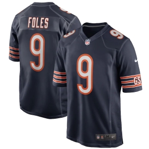 Men's Nick Foles Navy Player Limited Team Jersey