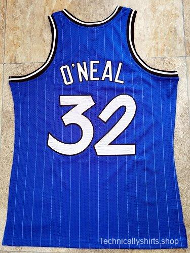 Men's Shaquille O'Neal Blue Retro Classic Team Jersey