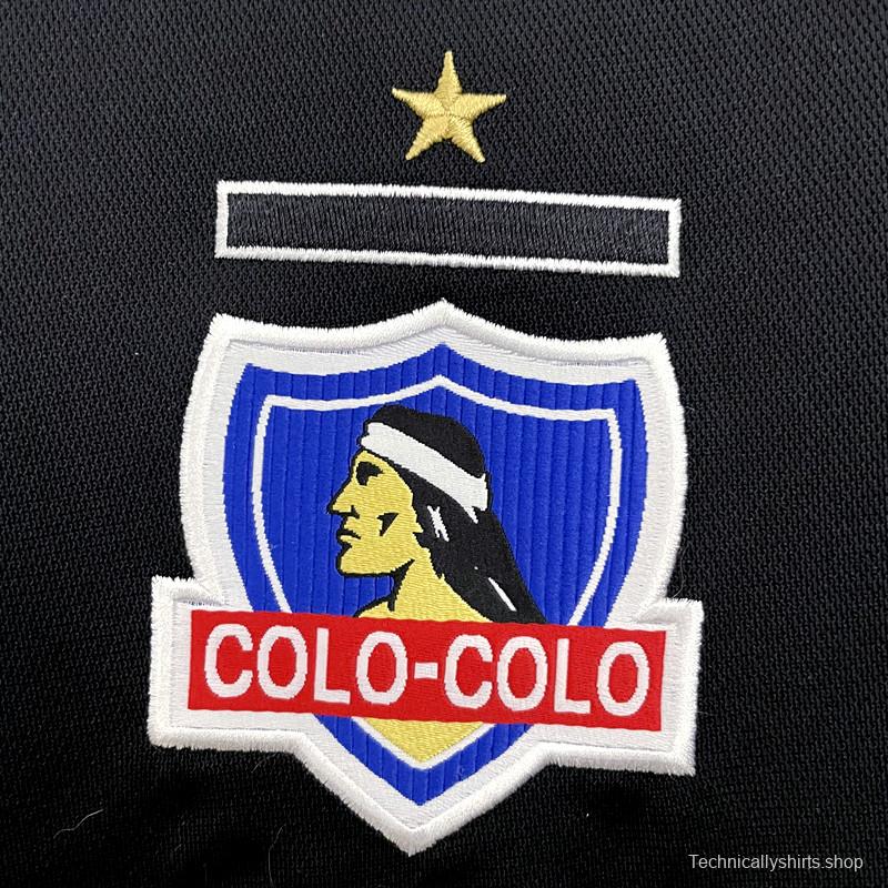 22/23 Colo Colo Training Black Soccer Jersey