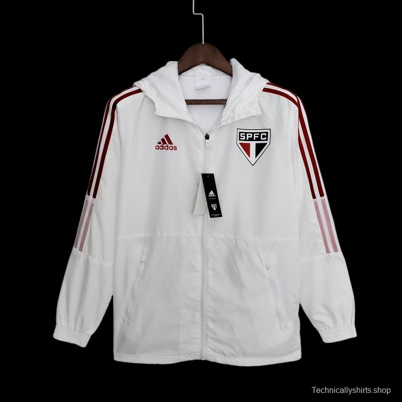 2022 Sao Paulo Windbreaker White 