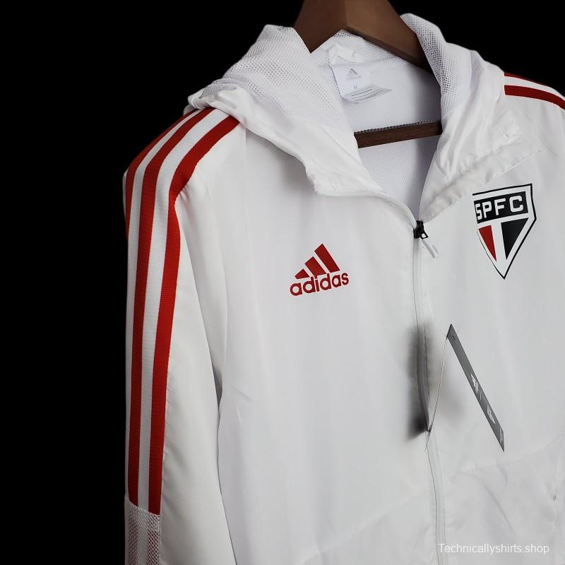 2022 Sao Paulo Windbreaker White 